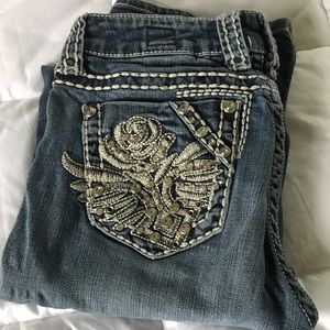 LA idol bootcut jeans